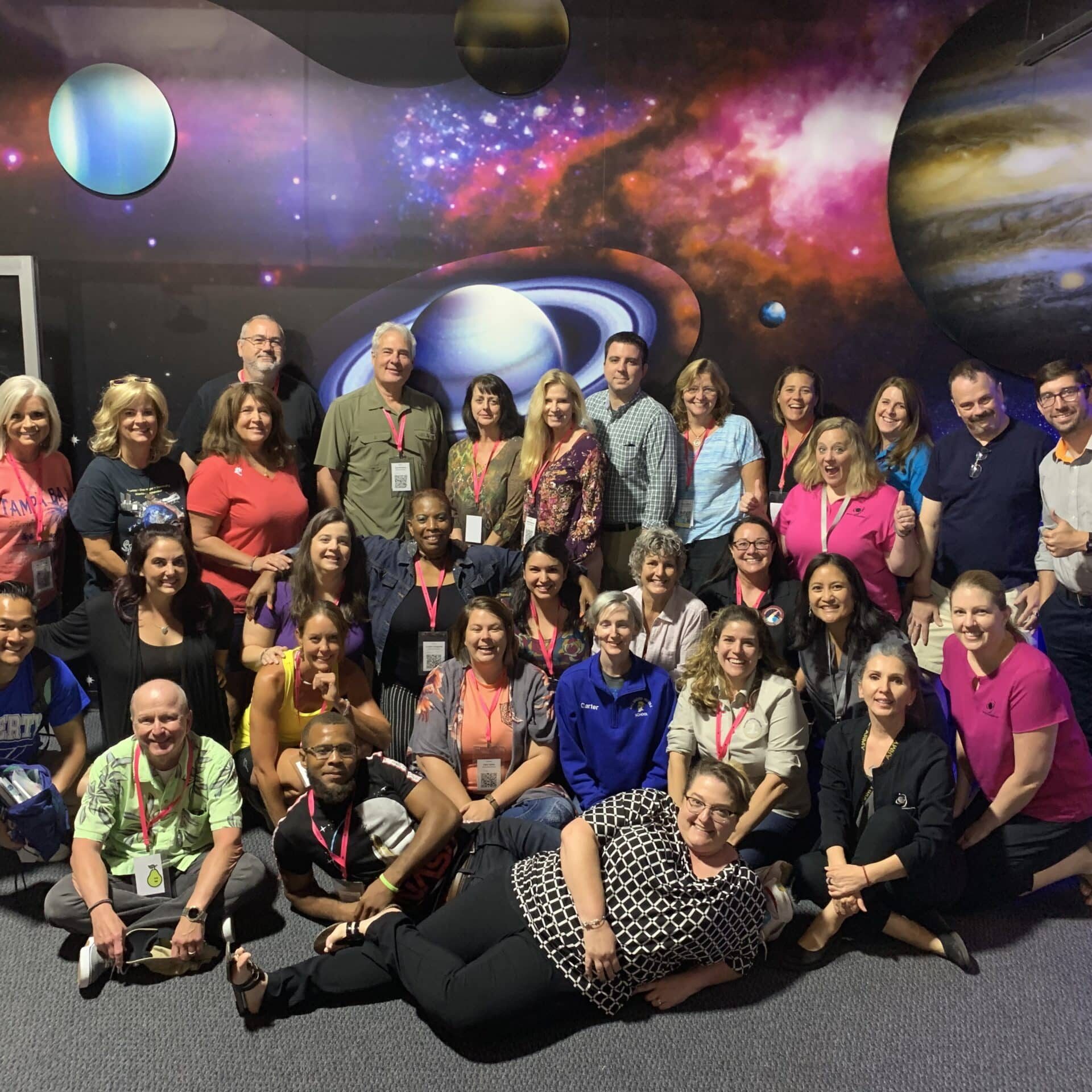 Teacher Liaisons and Dr. Sian Proctor