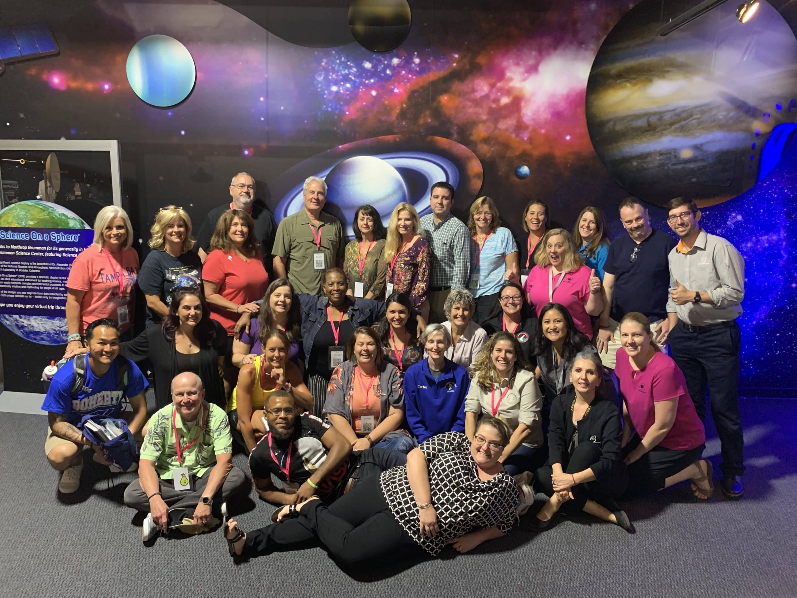 Teacher Liaisons and Dr. Sian Proctor