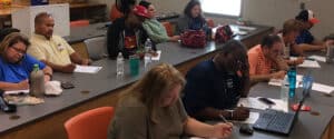 photo of teachers in training