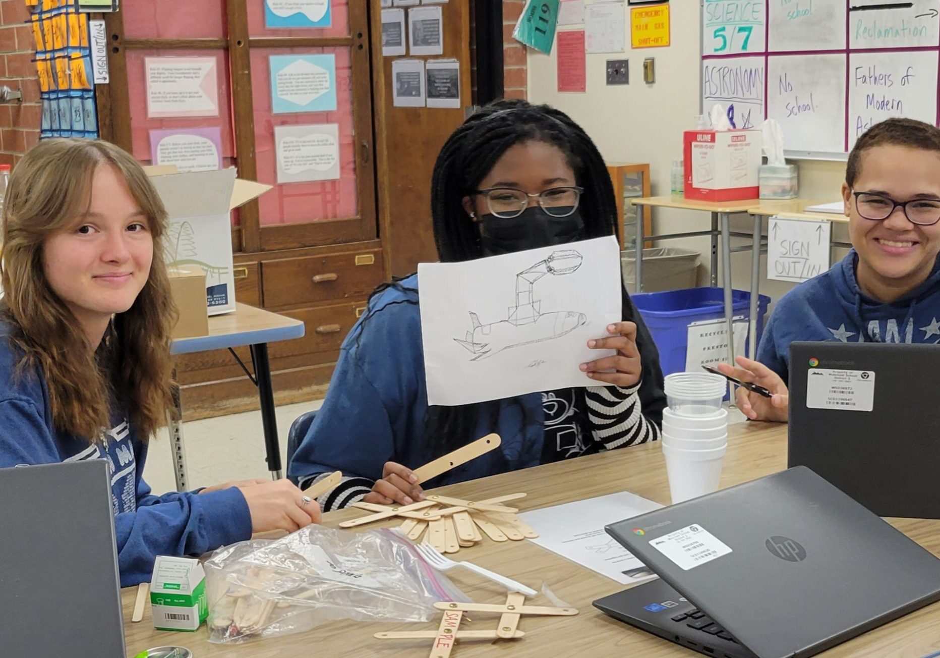 end effector 2 jsep students design rocket