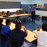 Students in classroom
