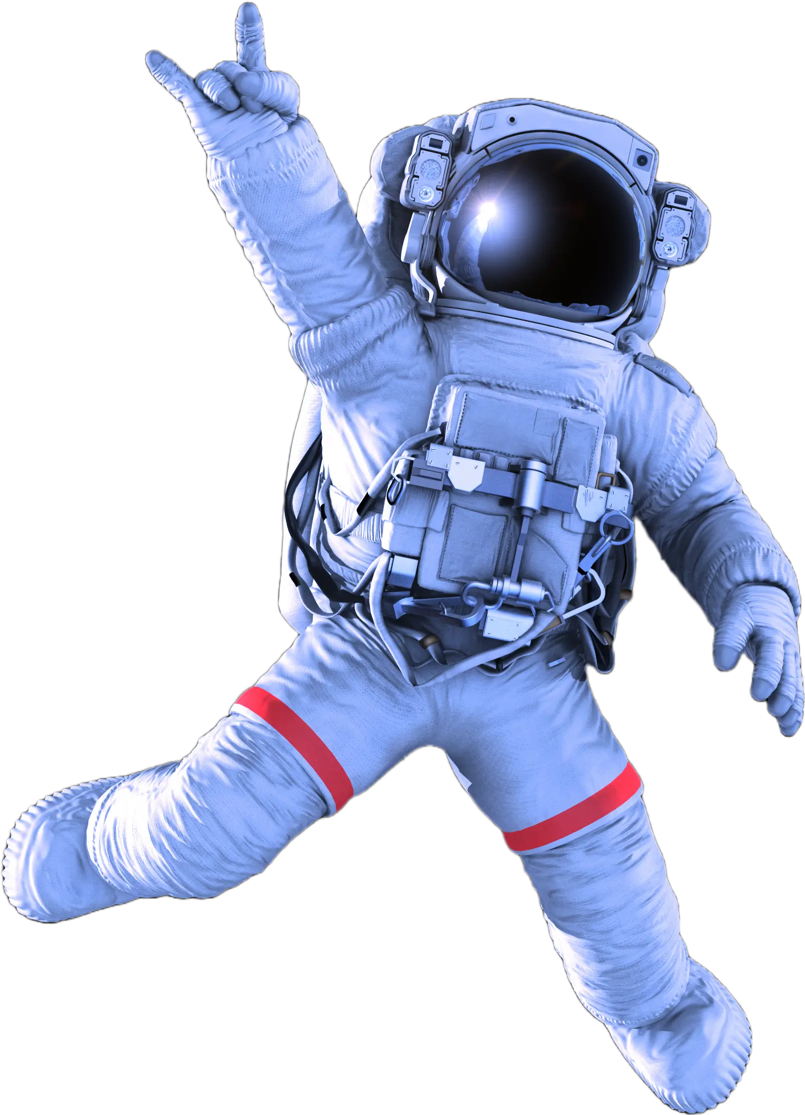 Excited Astronaut Emote